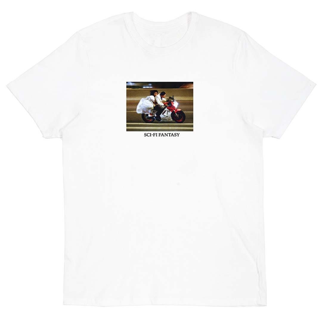 Sci-Fi Fantasy A Moment Of Romance Tee White