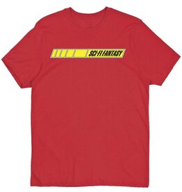 Sci-Fi Fantasy Quick Stripe Tee Red