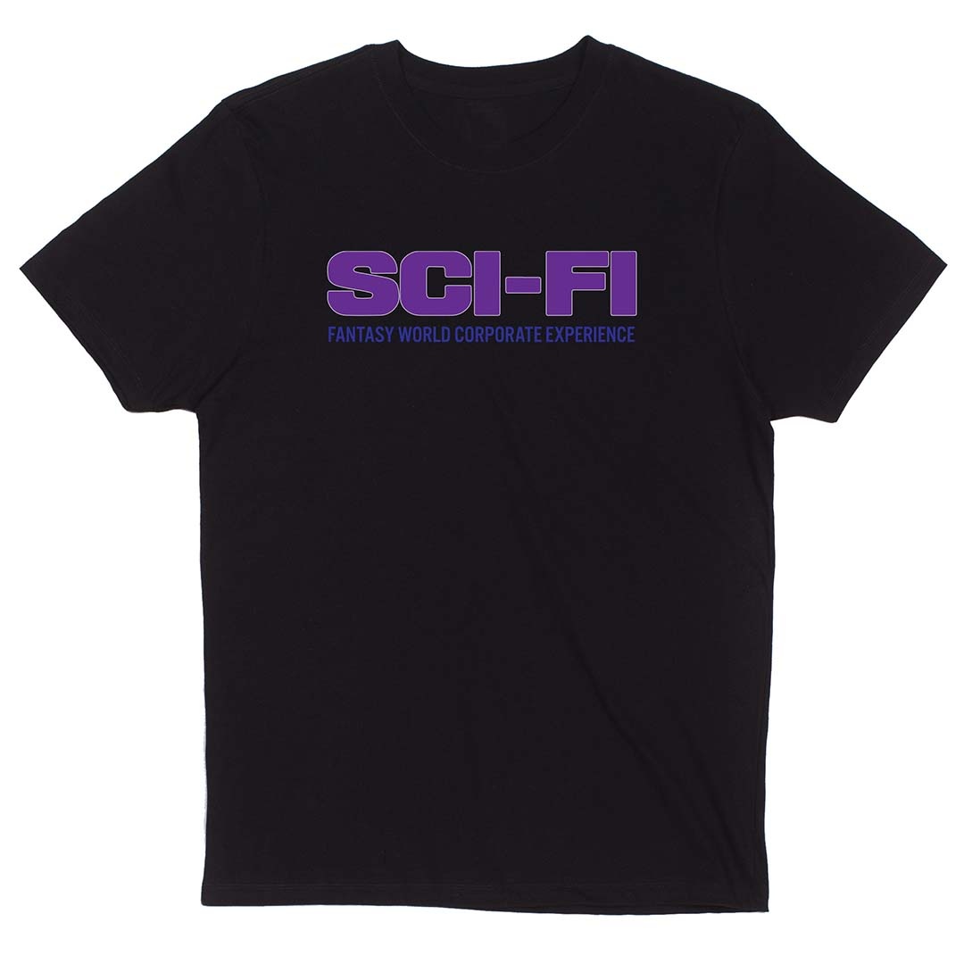 Sci-Fi Fantasy Fantasy World Tee Black