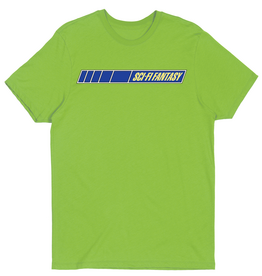 Sci-Fi Fantasy Quick Stripe Tee Lime