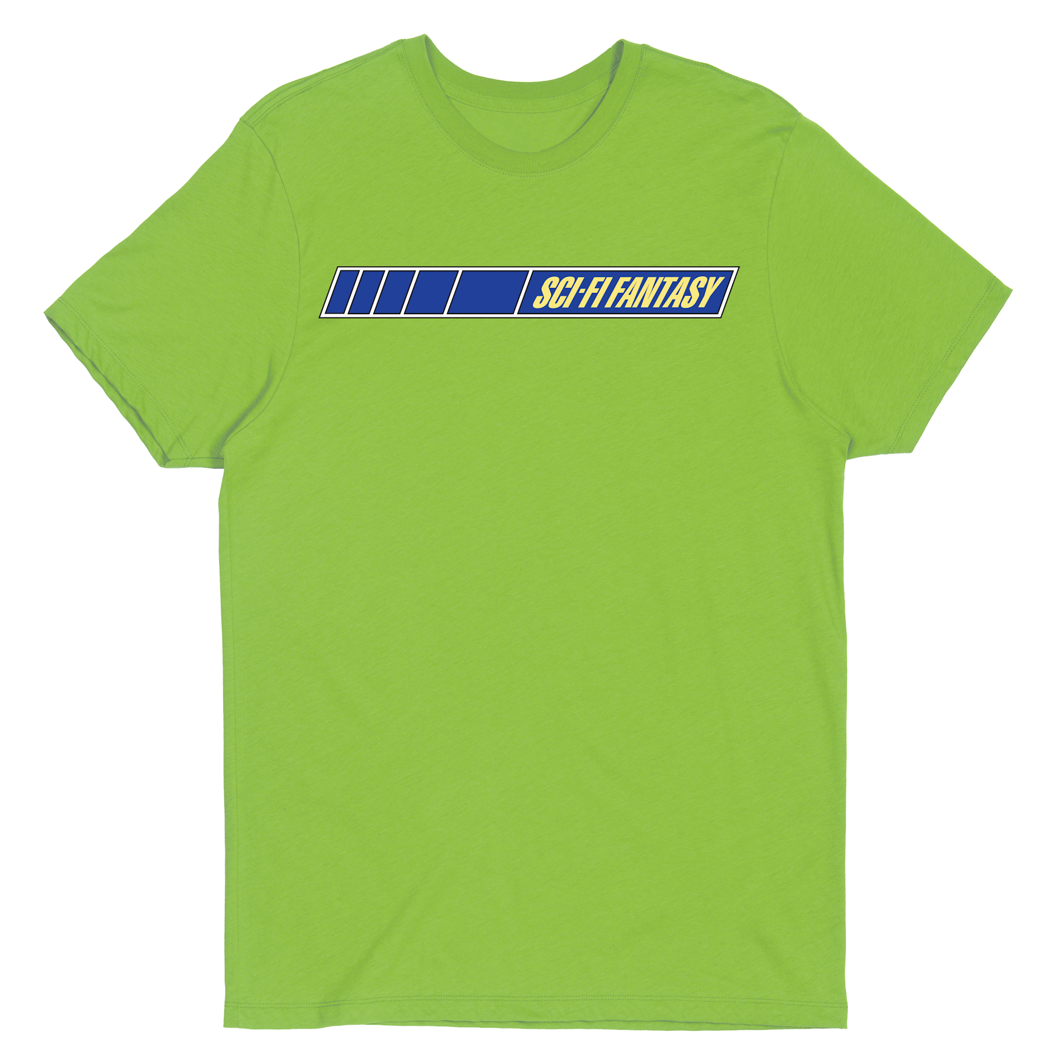 Sci-Fi Fantasy Quick Stripe Tee Lime