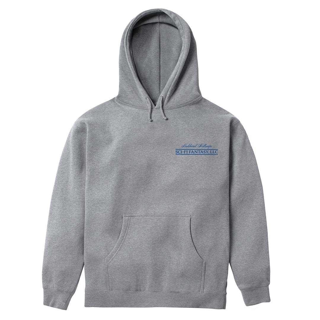 Sci-Fi Fantasy Endless Beauty Pullover Hood Heather Grey