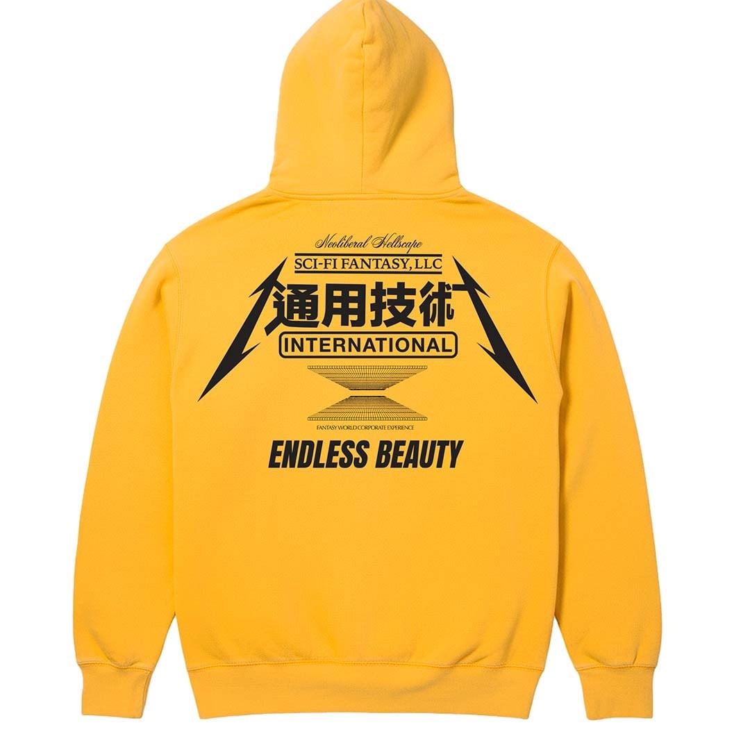Sci-Fi Fantasy Endless Beauty Pullover Hood Gold