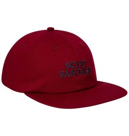Sci-Fi Fantasy Herringbone Logo Hat Red