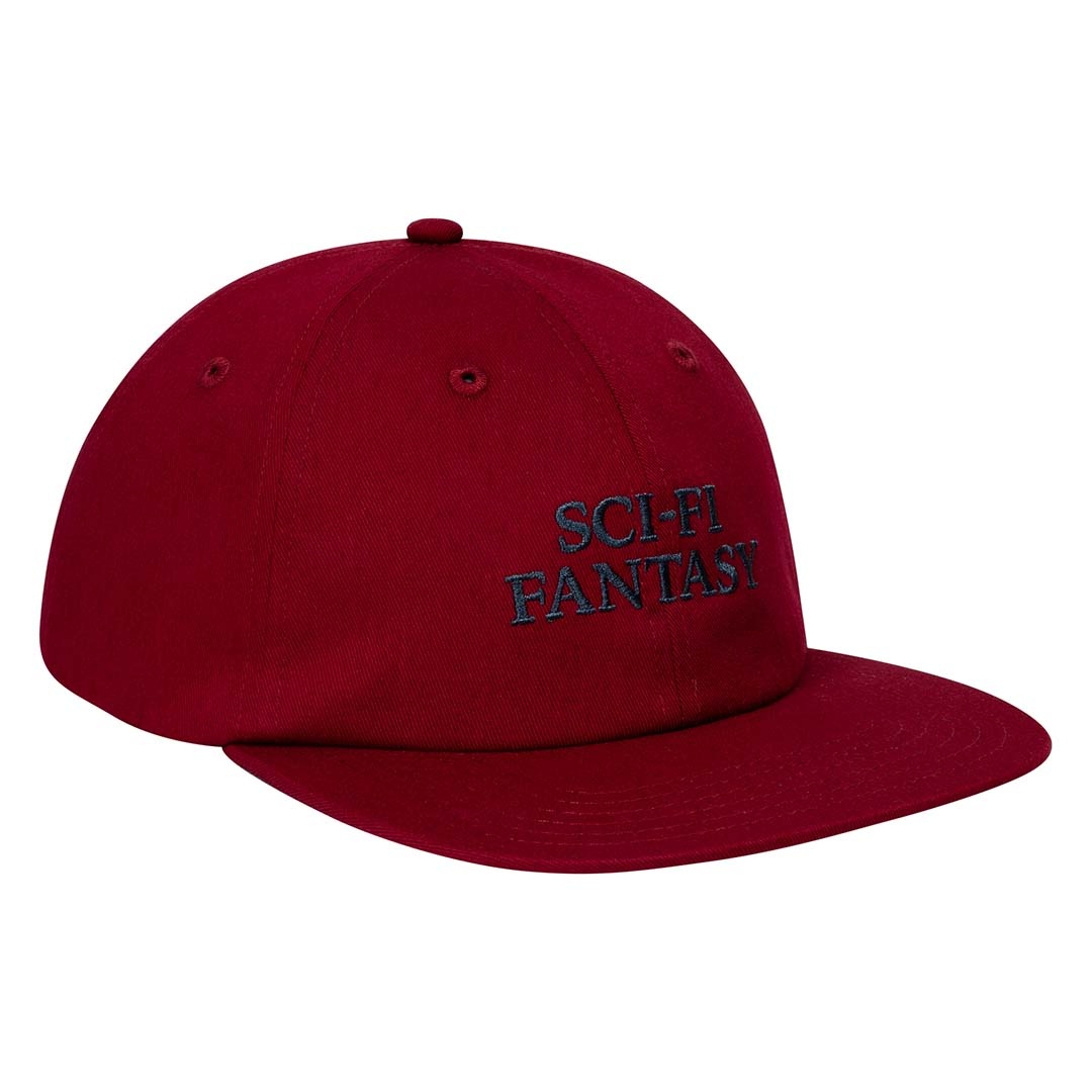 Sci-Fi Fantasy Herringbone Logo Hat Red