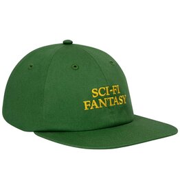 Sci-Fi Fantasy Herringbone Logo Hat Green