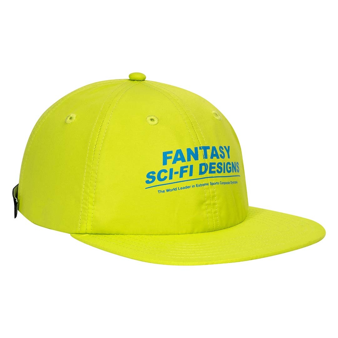 Sci-Fi Fantasy Extreme Design Hat Lime