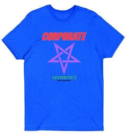 Sci-Fi Fantasy Corporate Aesthetics Tee Royal