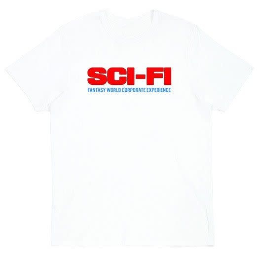 Sci-Fi Fantasy Fantasy World Tee White