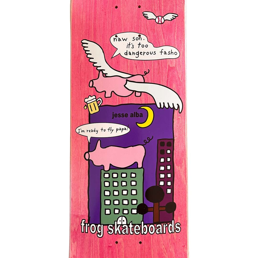 Frog Skateboards Papa Knows Best Jesse Alba 8.38