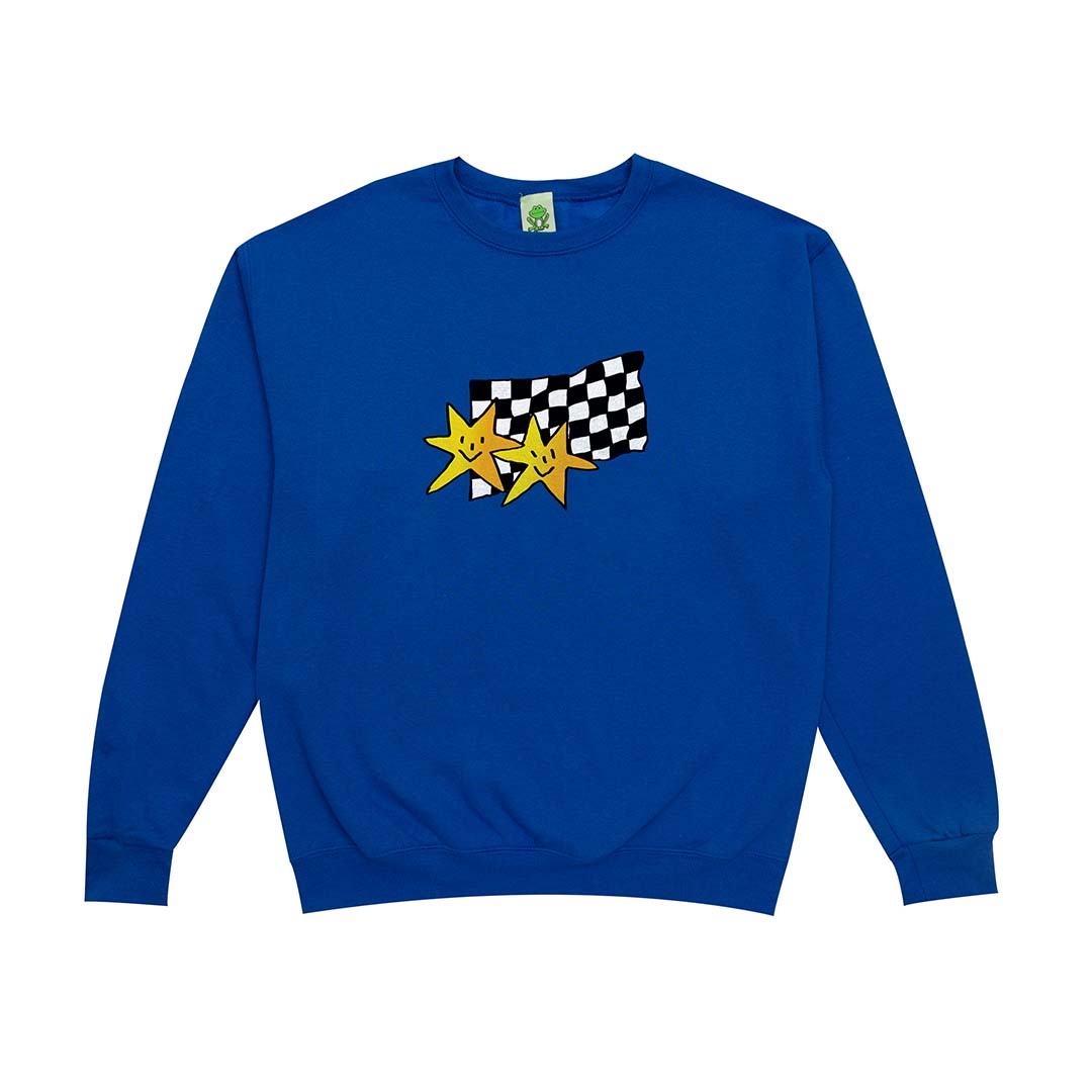 Frog Skateboards Premium Stars Crew Royal Blue
