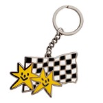 Frog Skateboards Stars Keychain Yellow
