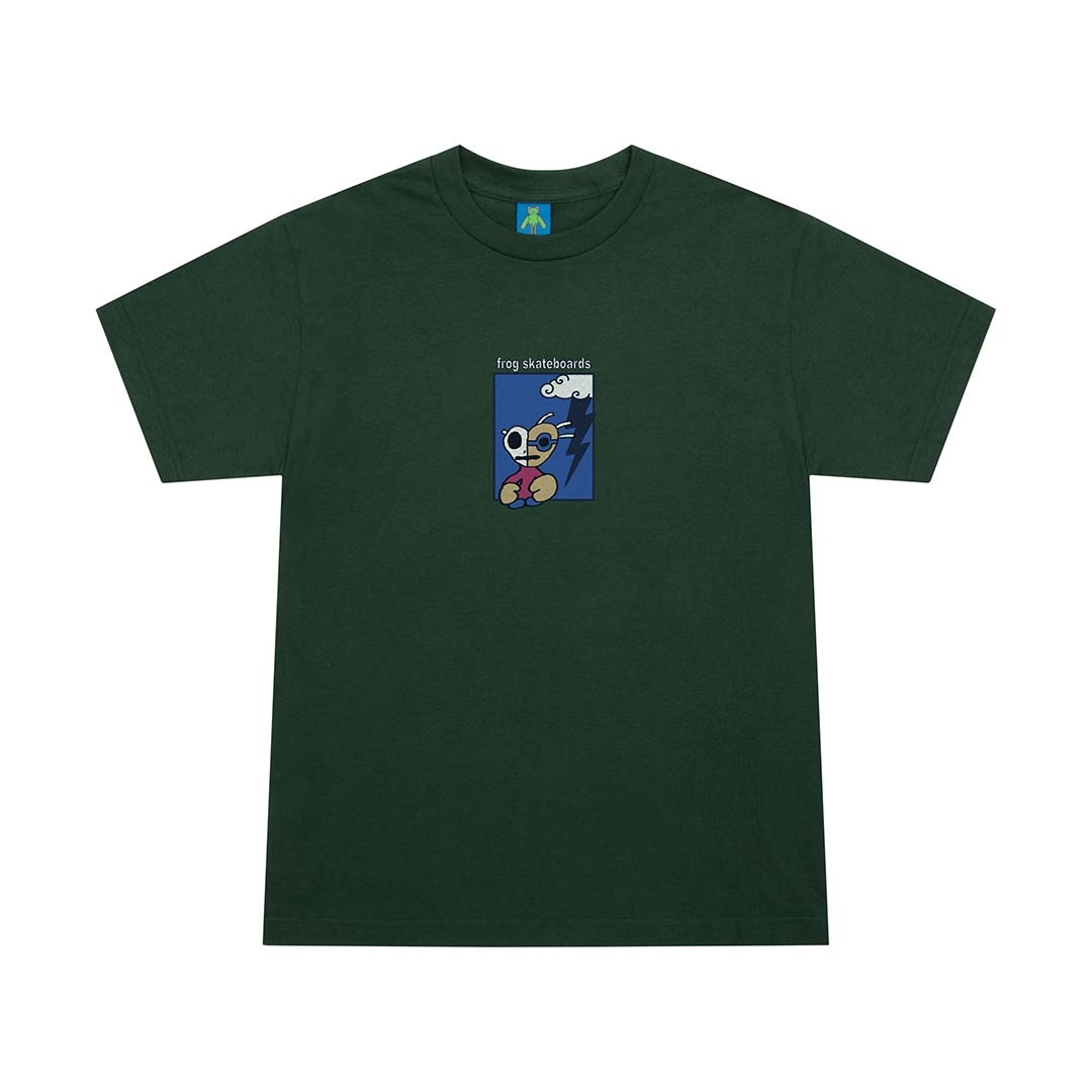 Frog Skateboards Tough Guy Tee Forest Green