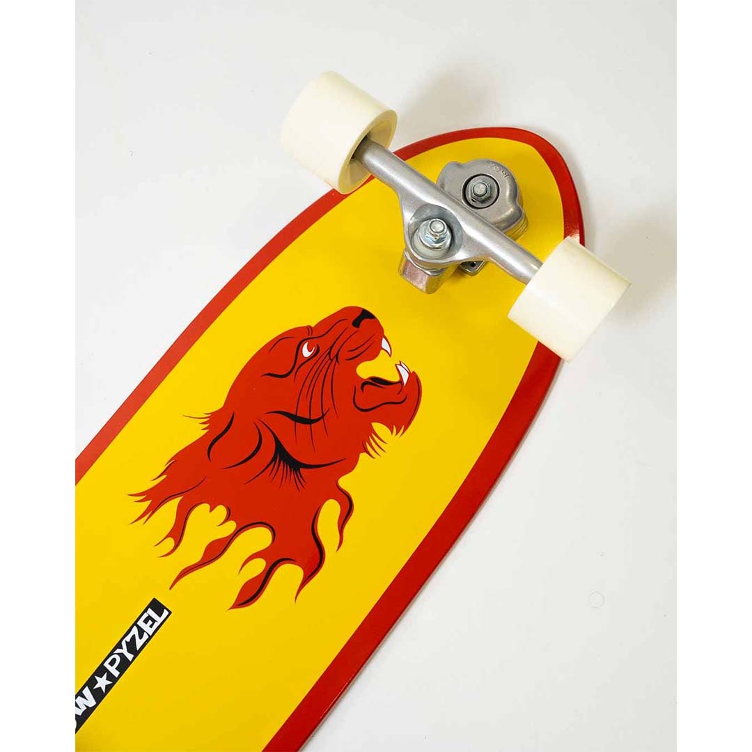 YOW Surfskate Red Tiger Pyzel x YOW Surfskate 32.6"