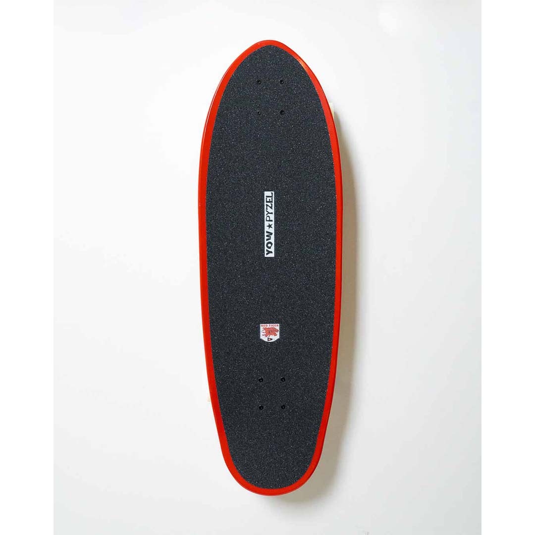 YOW Surfskate Red Tiger Pyzel x YOW Surfskate 32.6"