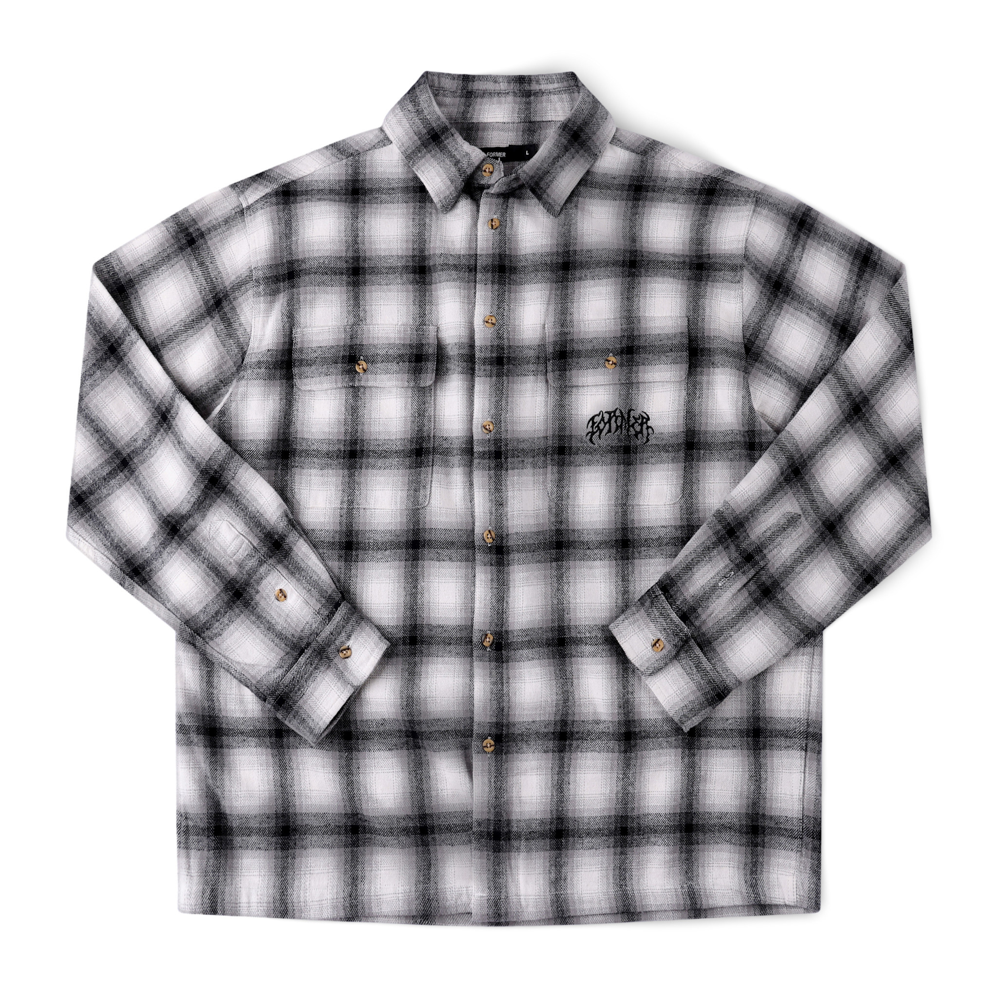 FORMER Vivian Flannel L/S Grey