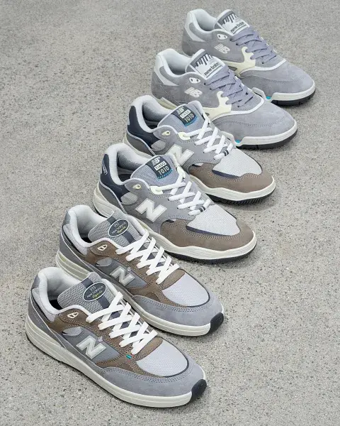 New Balance Numeric 1010 Tiago Grey Days