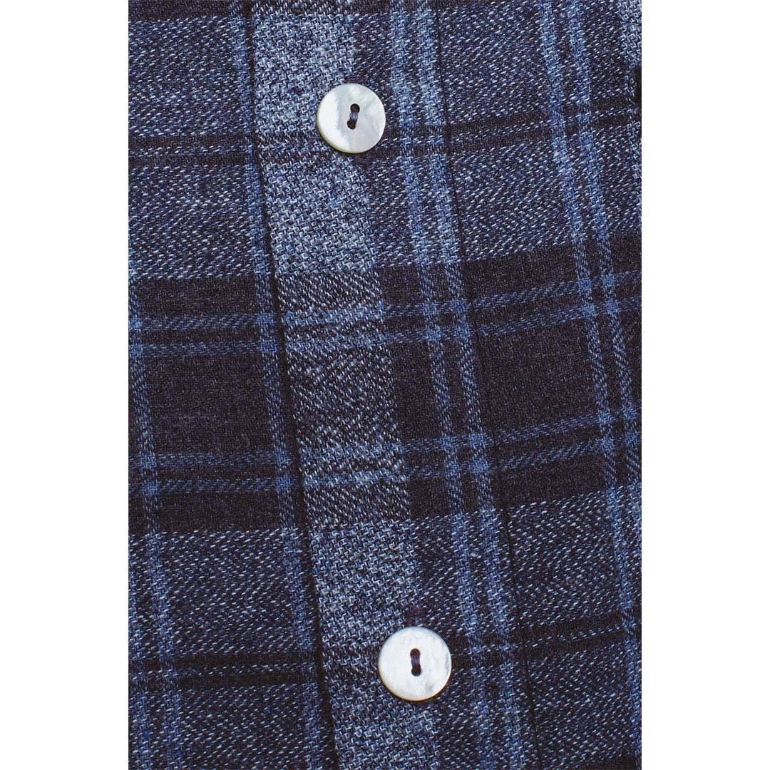 Fucking Awesome Bruce's Flannel Blue/Navy