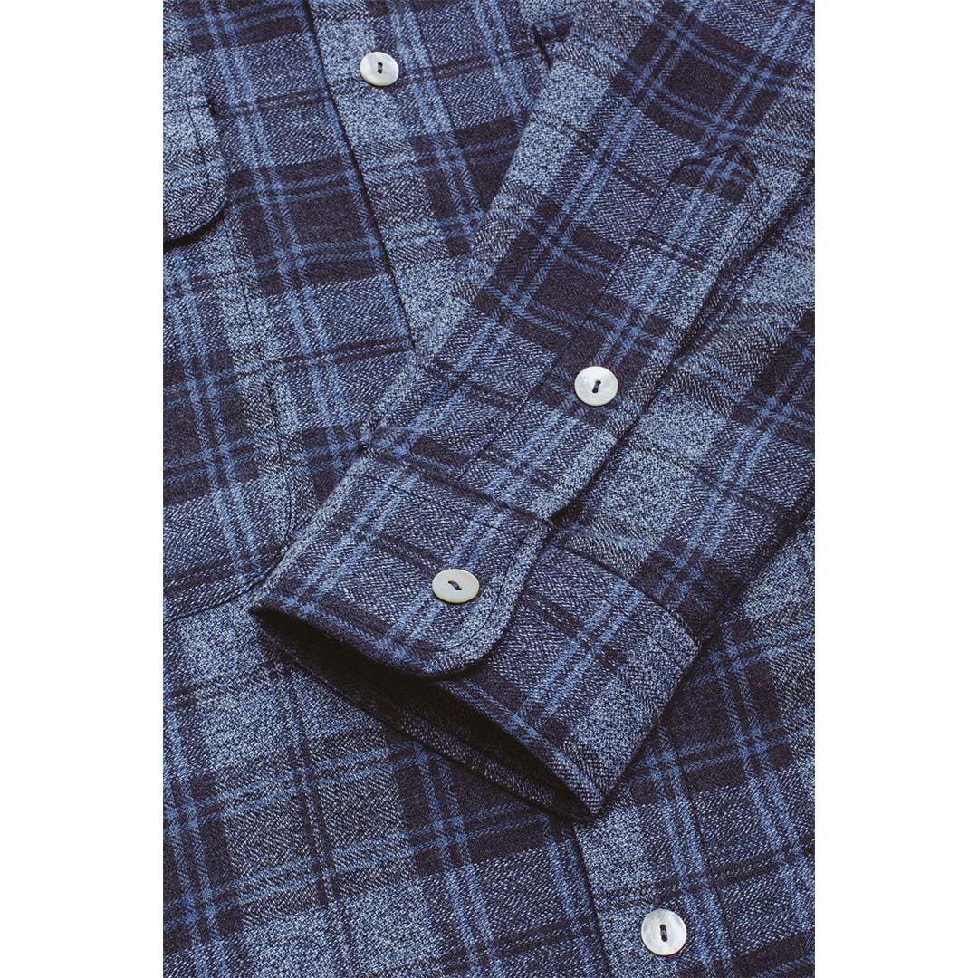 Fucking Awesome Bruce's Flannel Blue/Navy