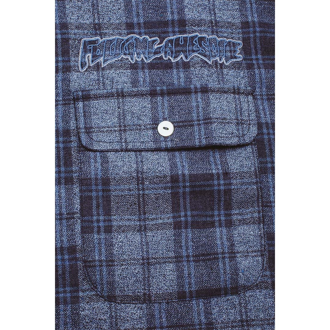 Fucking Awesome Bruce's Flannel Blue/Navy