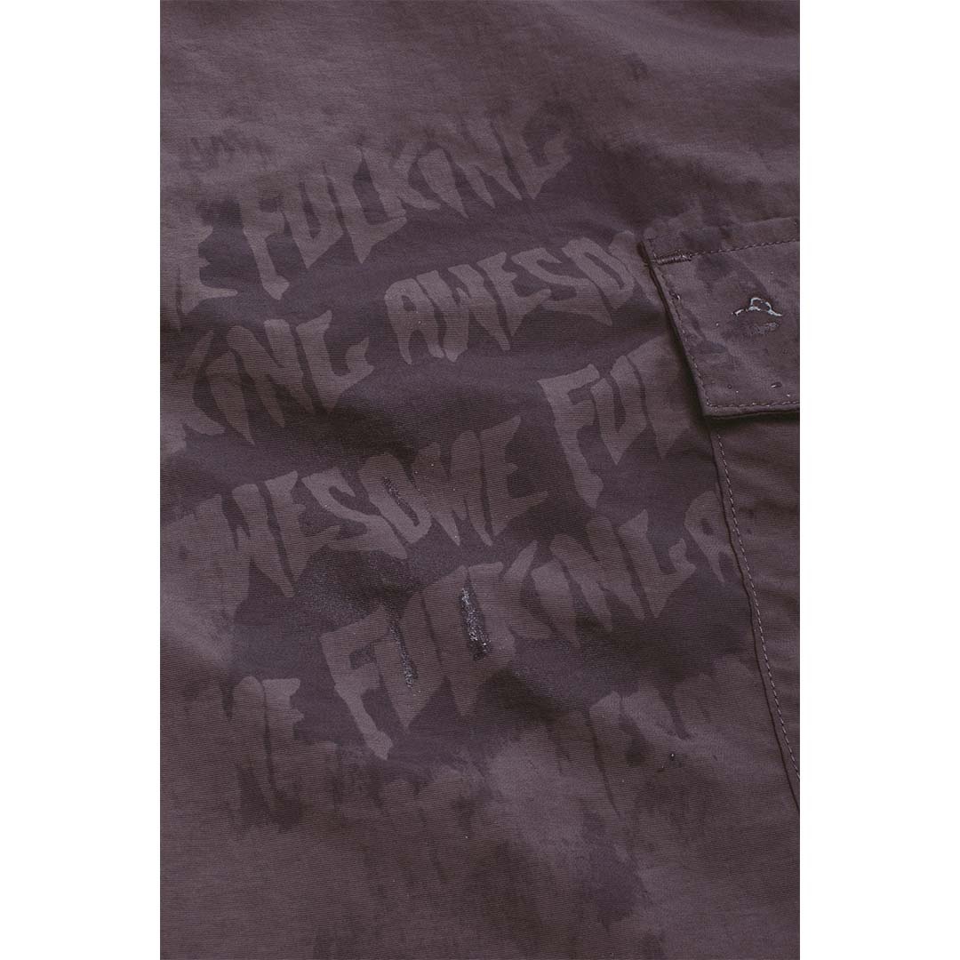 Fucking Awesome Hydrochromonic Cargo Water Short Grey