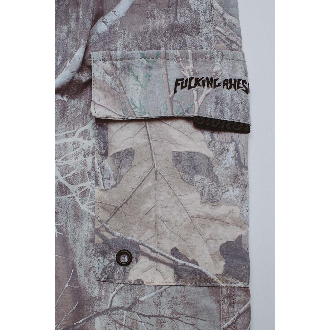 Fucking Awesome Hydrochromonic Cargo Water Short Real Tree