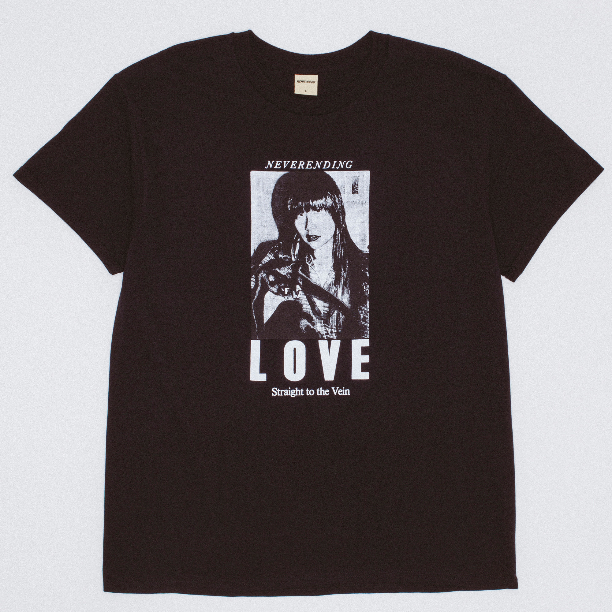 Fucking Awesome Neverending Love Tee Black