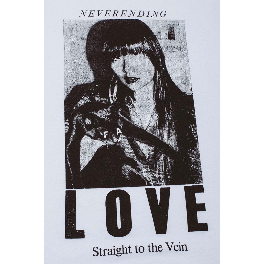 Fucking Awesome Neverending Love Tee White