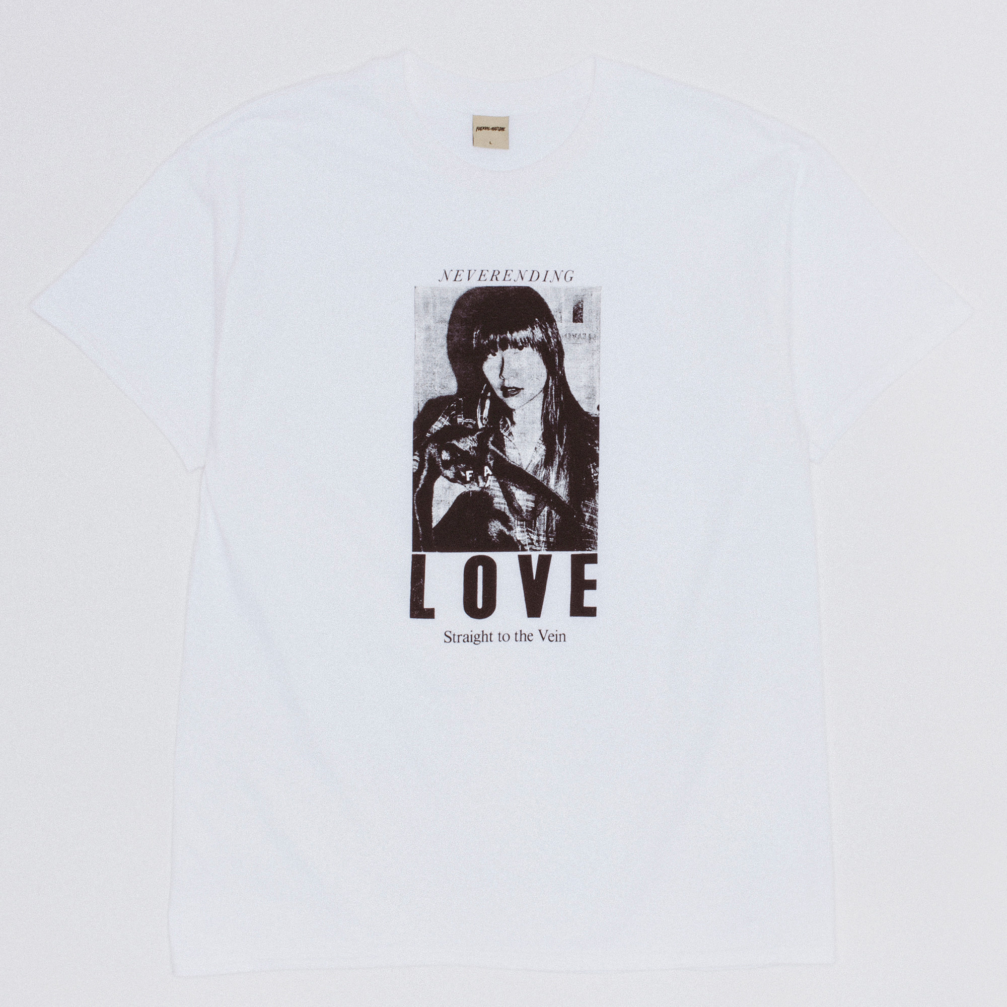 Fucking Awesome Neverending Love Tee White