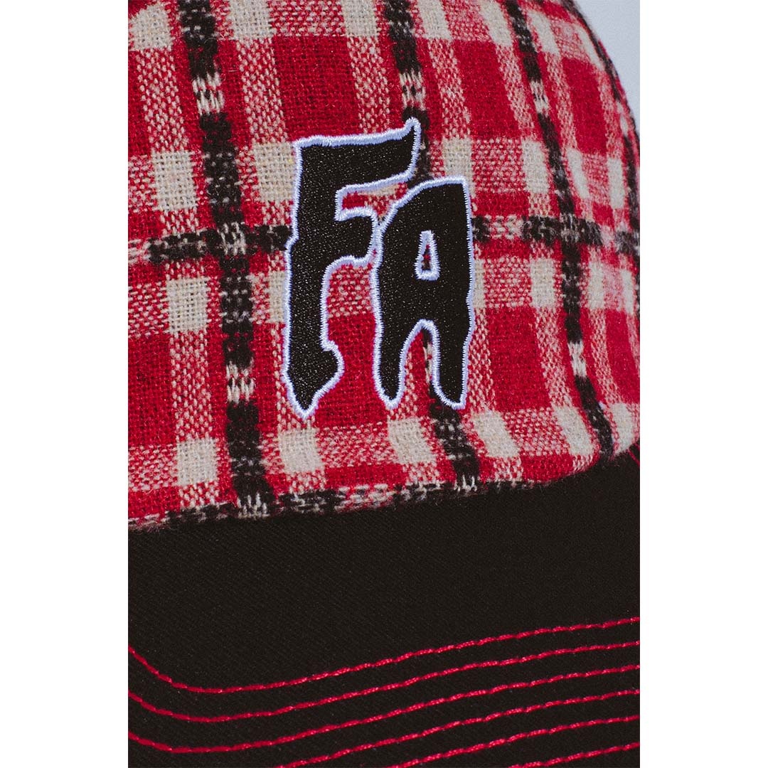 Fucking Awesome FA Seduction Plaid Snapback Red/Plaid