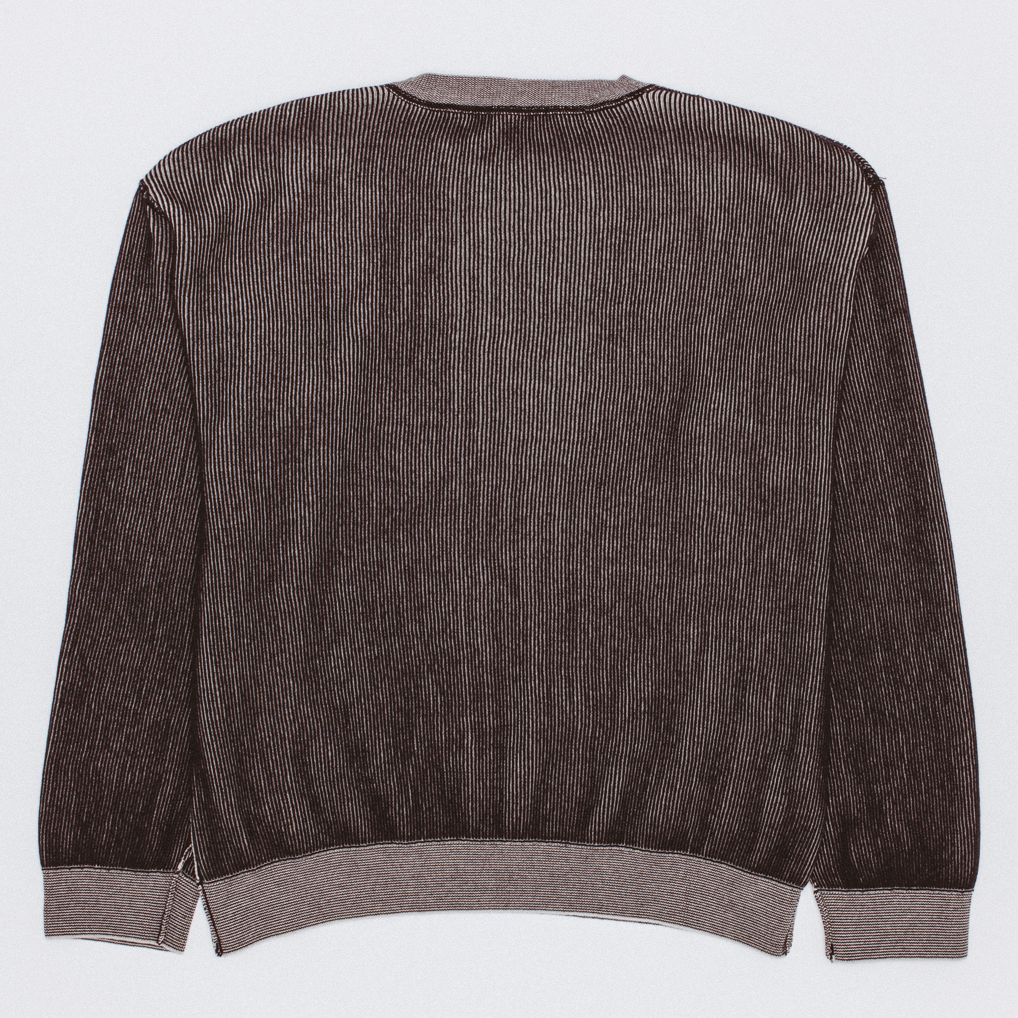 Fucking Awesome Reversible Knitted Sweater Grey