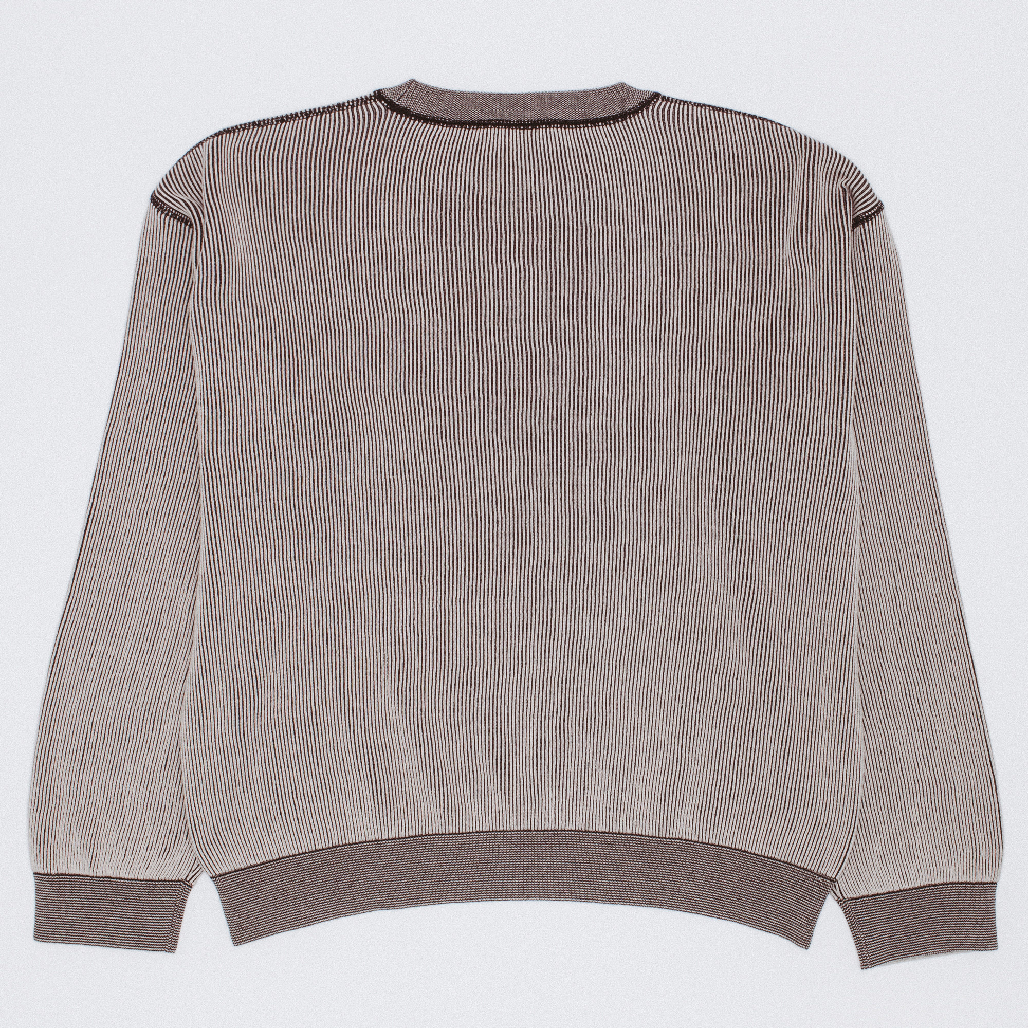 Fucking Awesome Reversible Knitted Sweater Grey