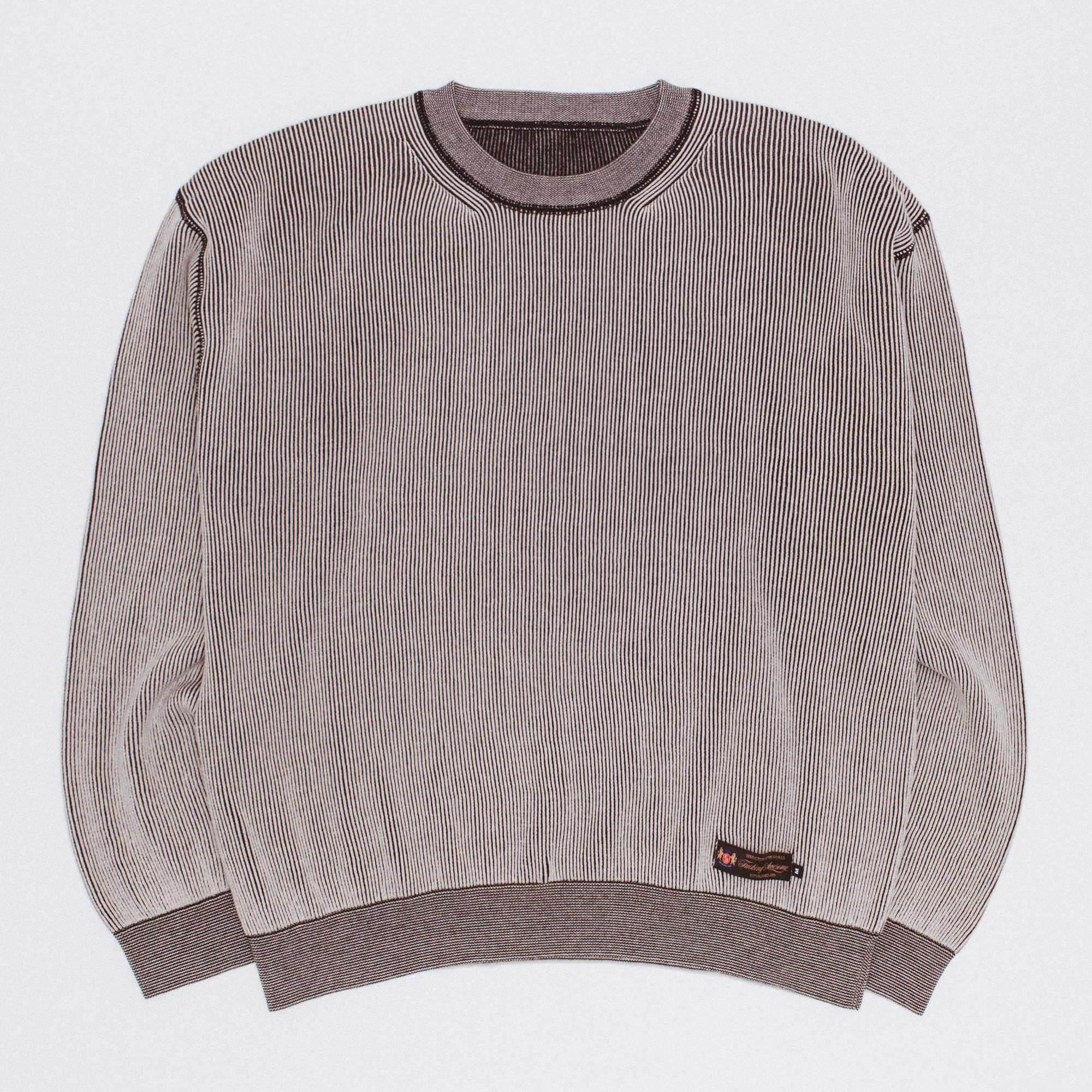 Fucking Awesome Reversible Knitted Sweater Grey