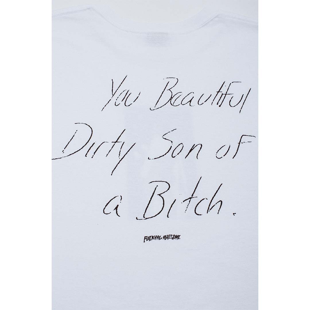 Fucking Awesome SOB Tee White