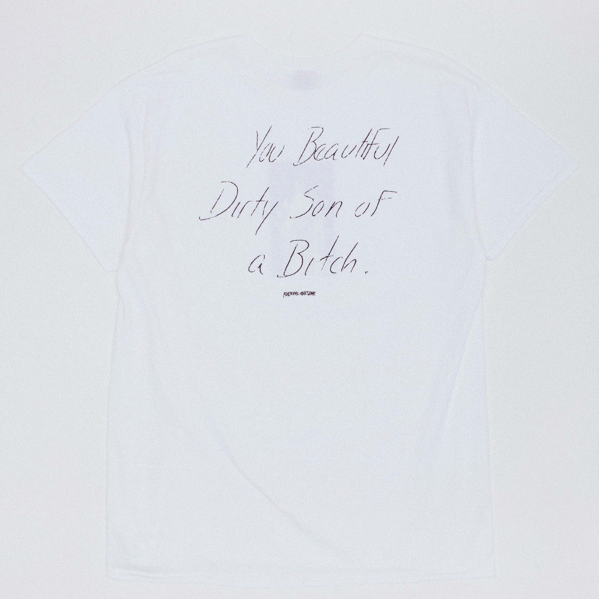 Fucking Awesome SOB Tee White