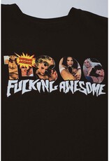 Fucking Awesome Toll Free Crewneck Black