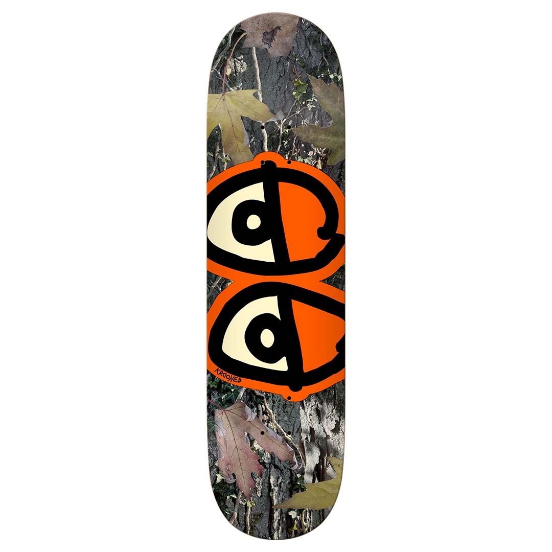 Krooked Team Eyes Camo - 8.25" Orange