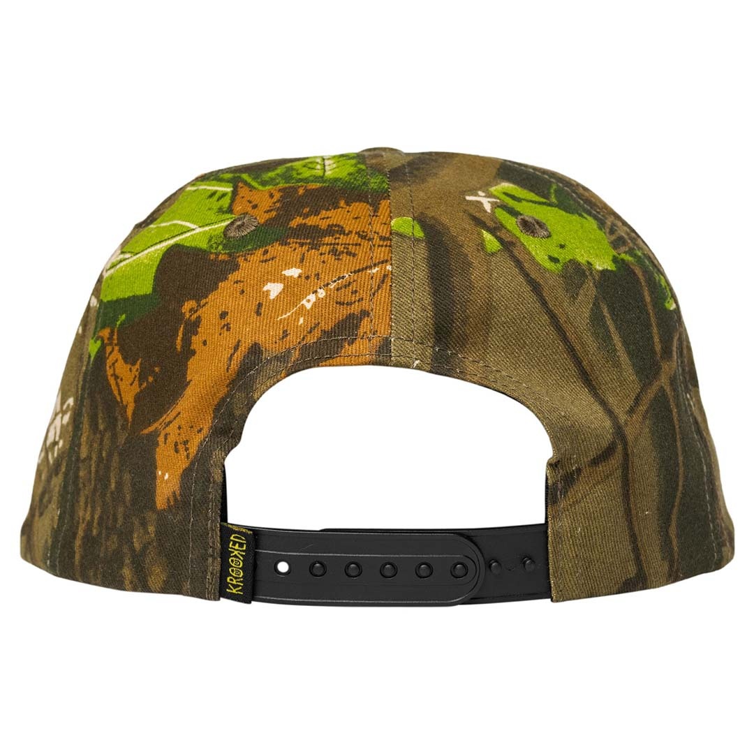 Krooked Eyes Camo Snapback
