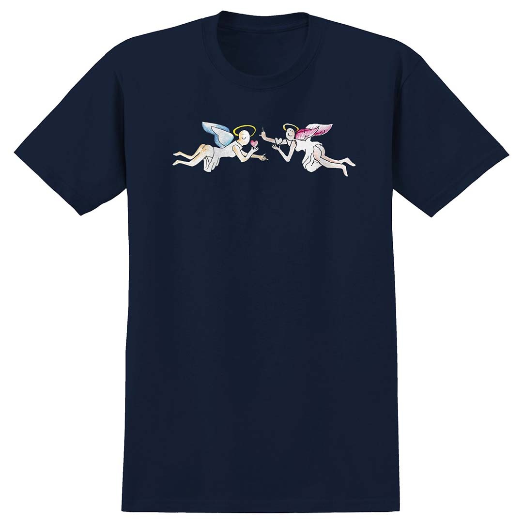 Krooked Angels Tee Navy