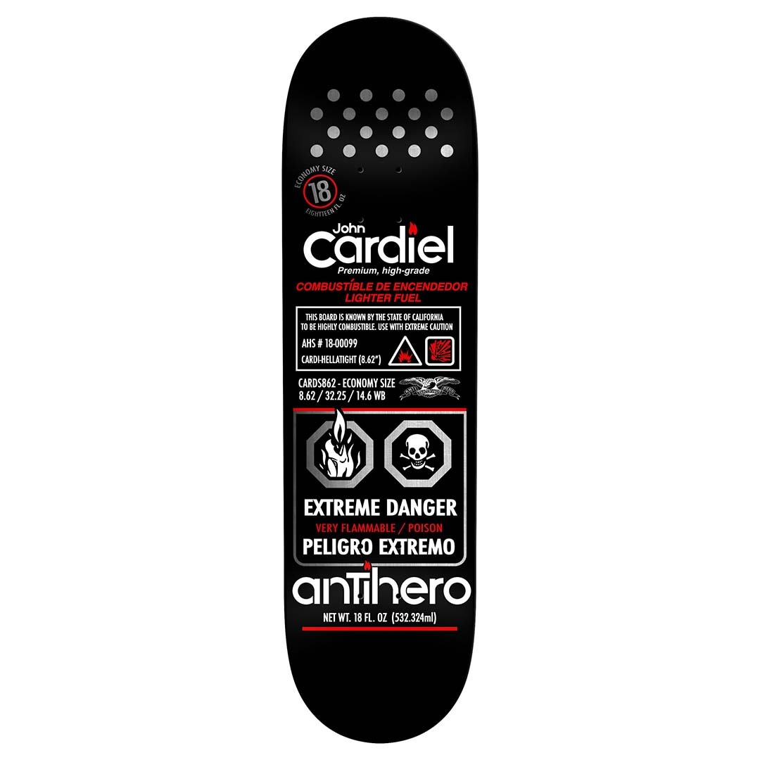 Anti Hero Cardiel Fueled Up - 8.62"
