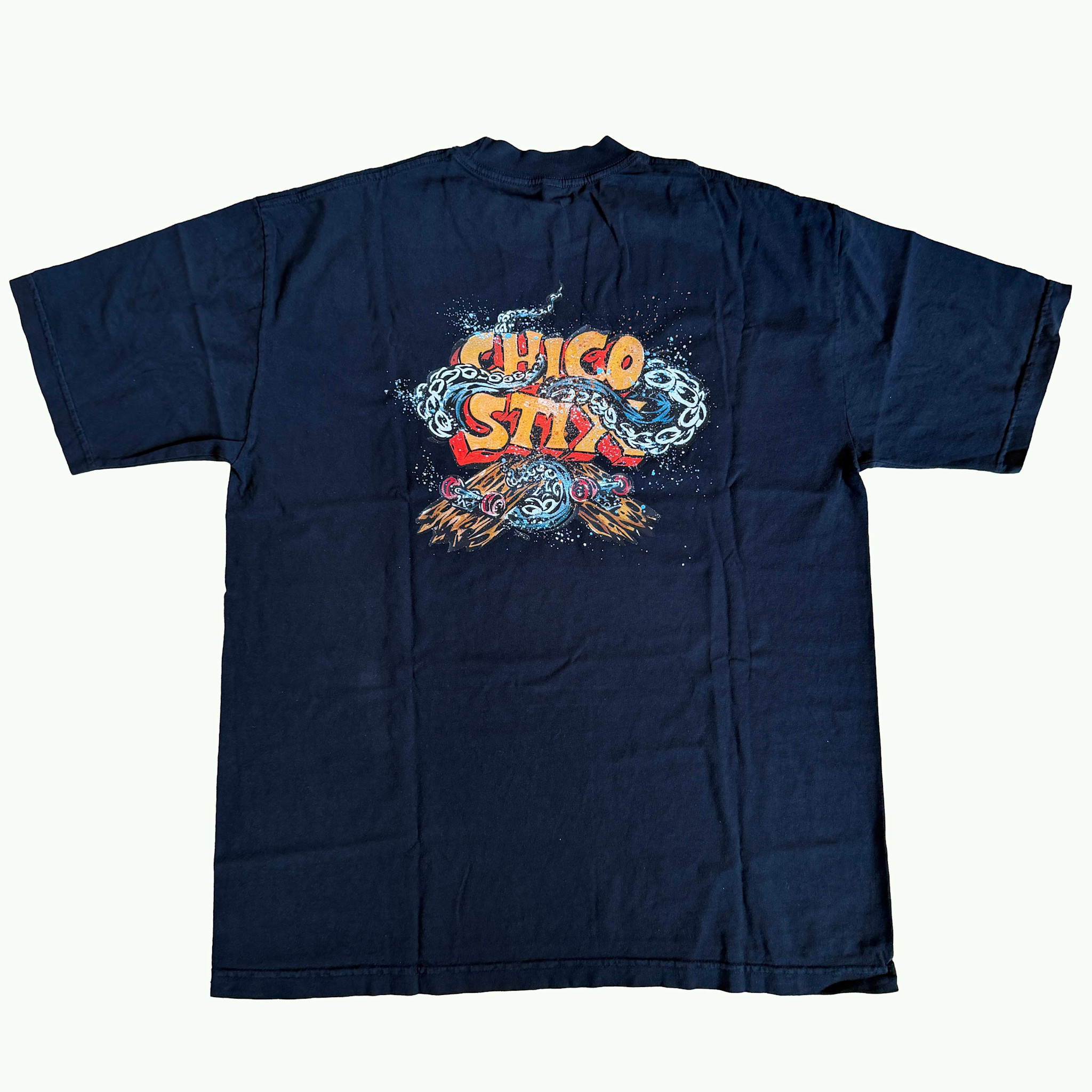 Chico Stix Pawel Swanski x Chico Stix Tee Black