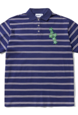 Butter Brand Stars Polo S/S Shirt Navy