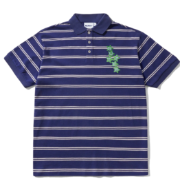 Butter Brand Stars Polo S/S Shirt Navy