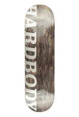 Hardbody Skateboards Hardbody OG Logo Black/Silver 8.5"