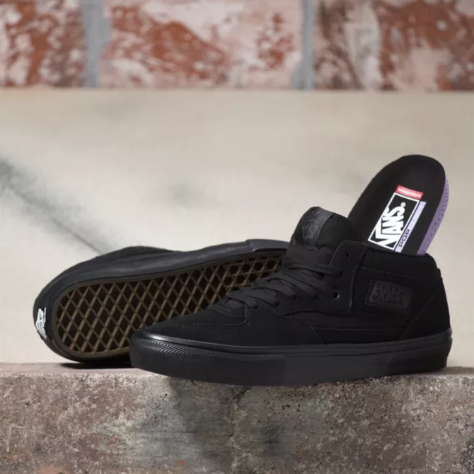 Vans Shoes Skate Half Cab Black/Black