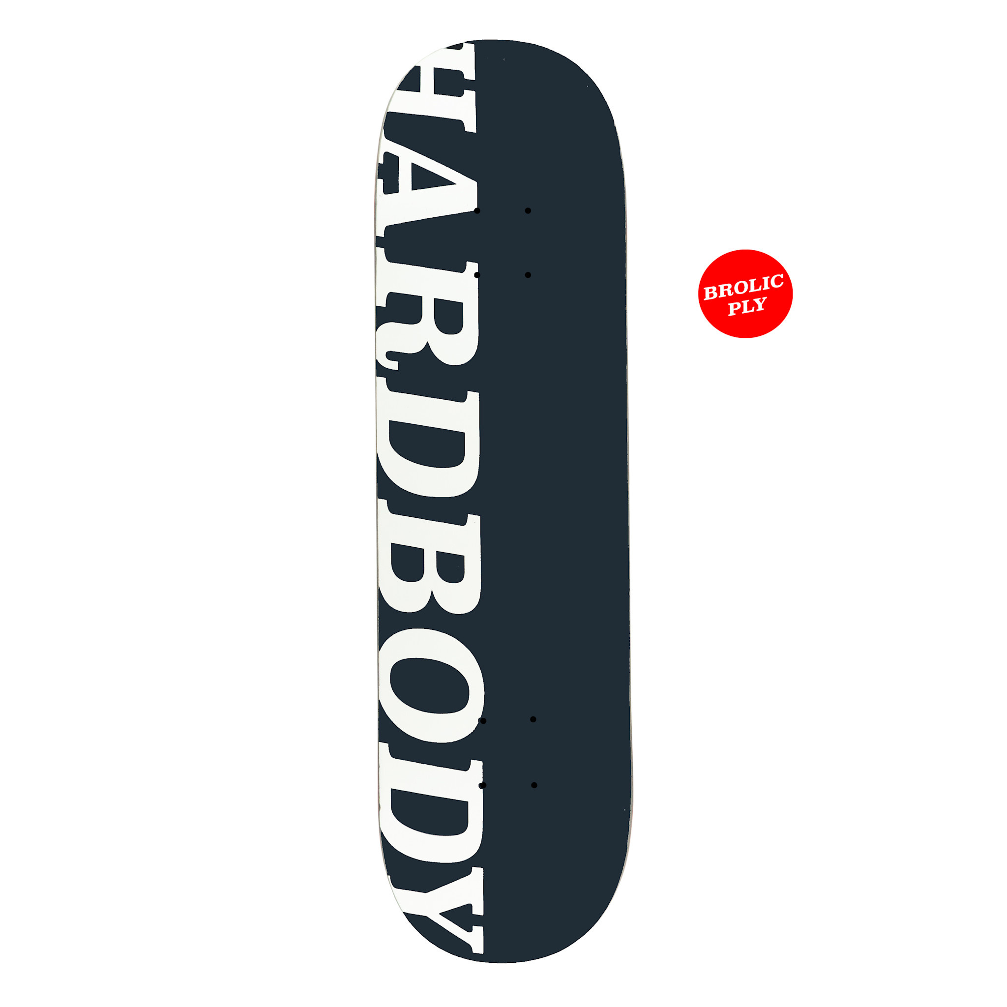 Hardbody Skateboards Hardbody OG Logo Brolic Ply Navy/White 8.125"
