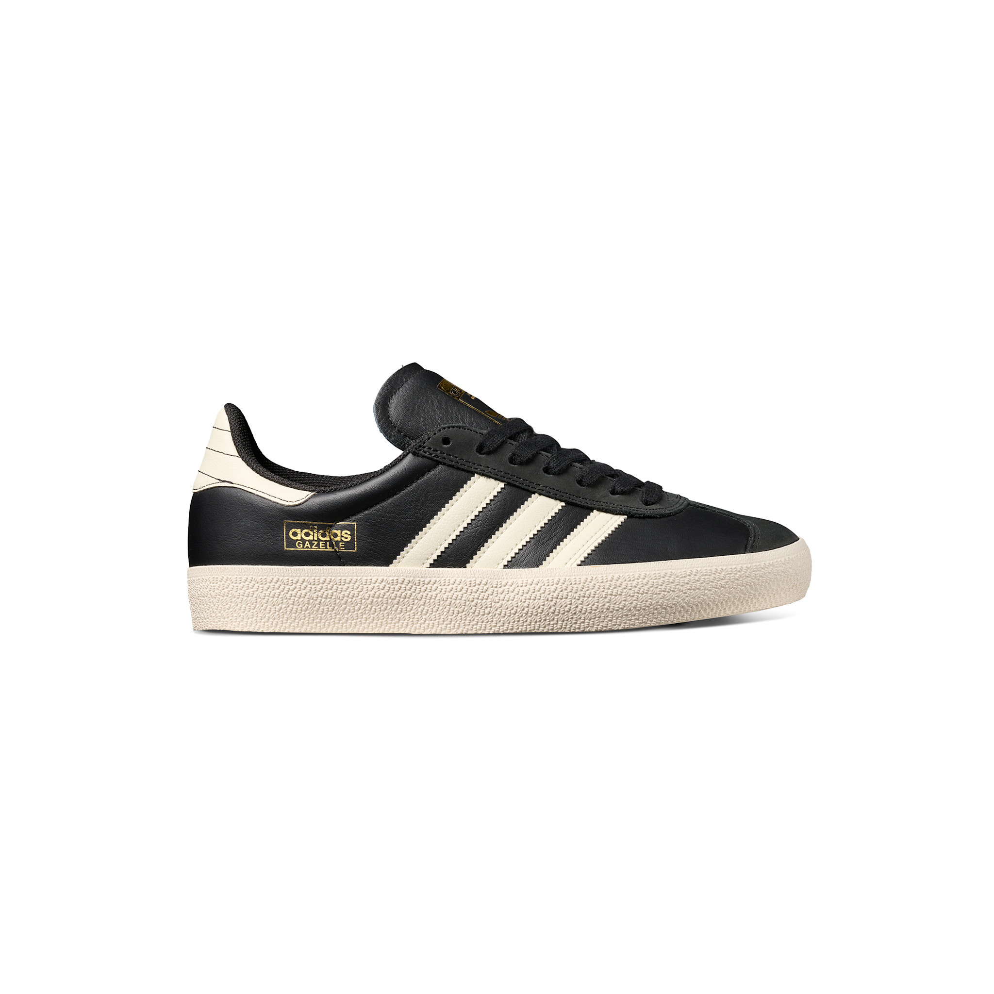 Adidas Gazelle ADV Core Black/Cream White/ Gold Metallic
