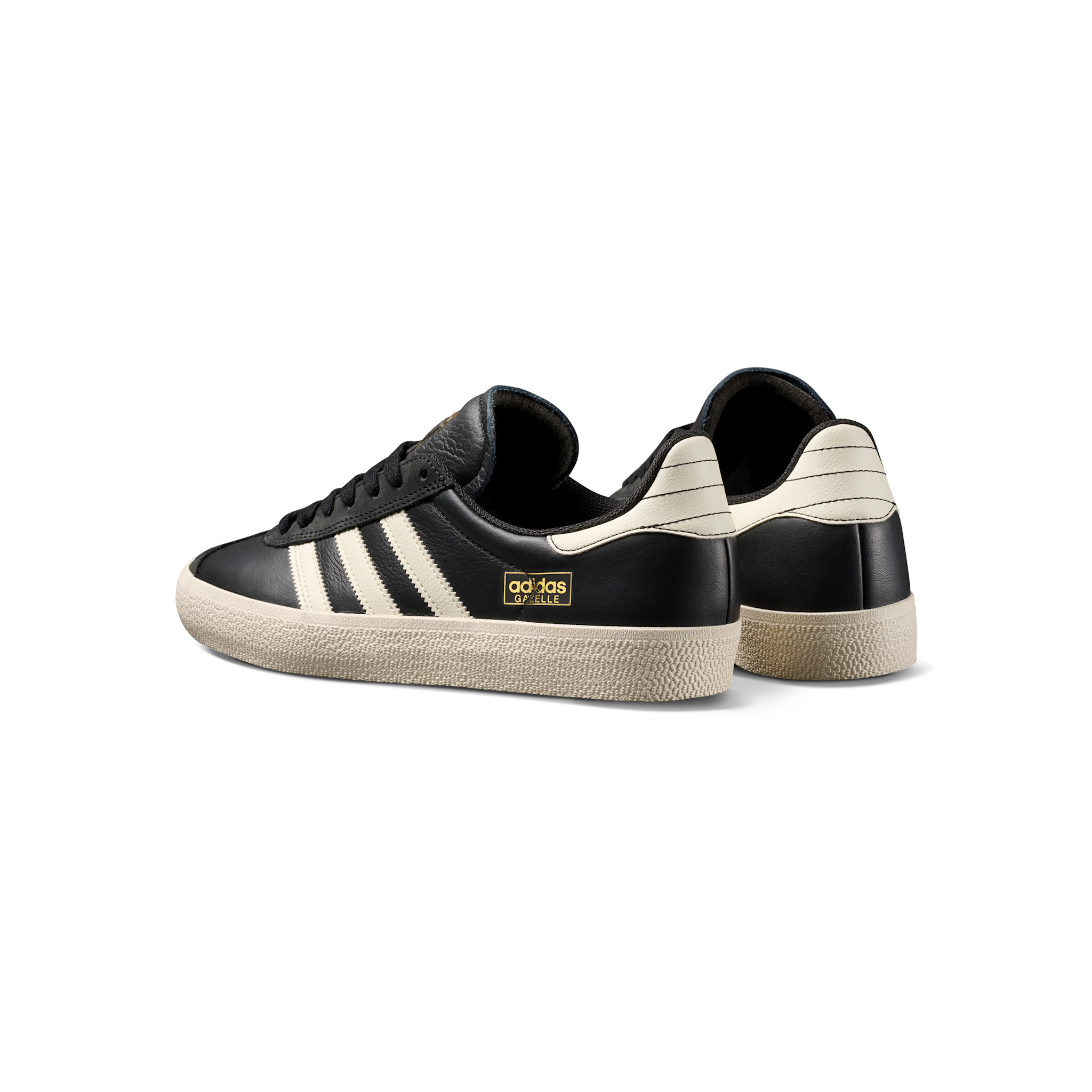 Adidas Gazelle ADV Core Black/Cream White/ Gold Metallic