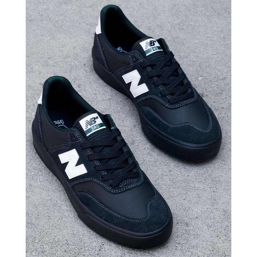 New Balance Numeric 340 Black/Black