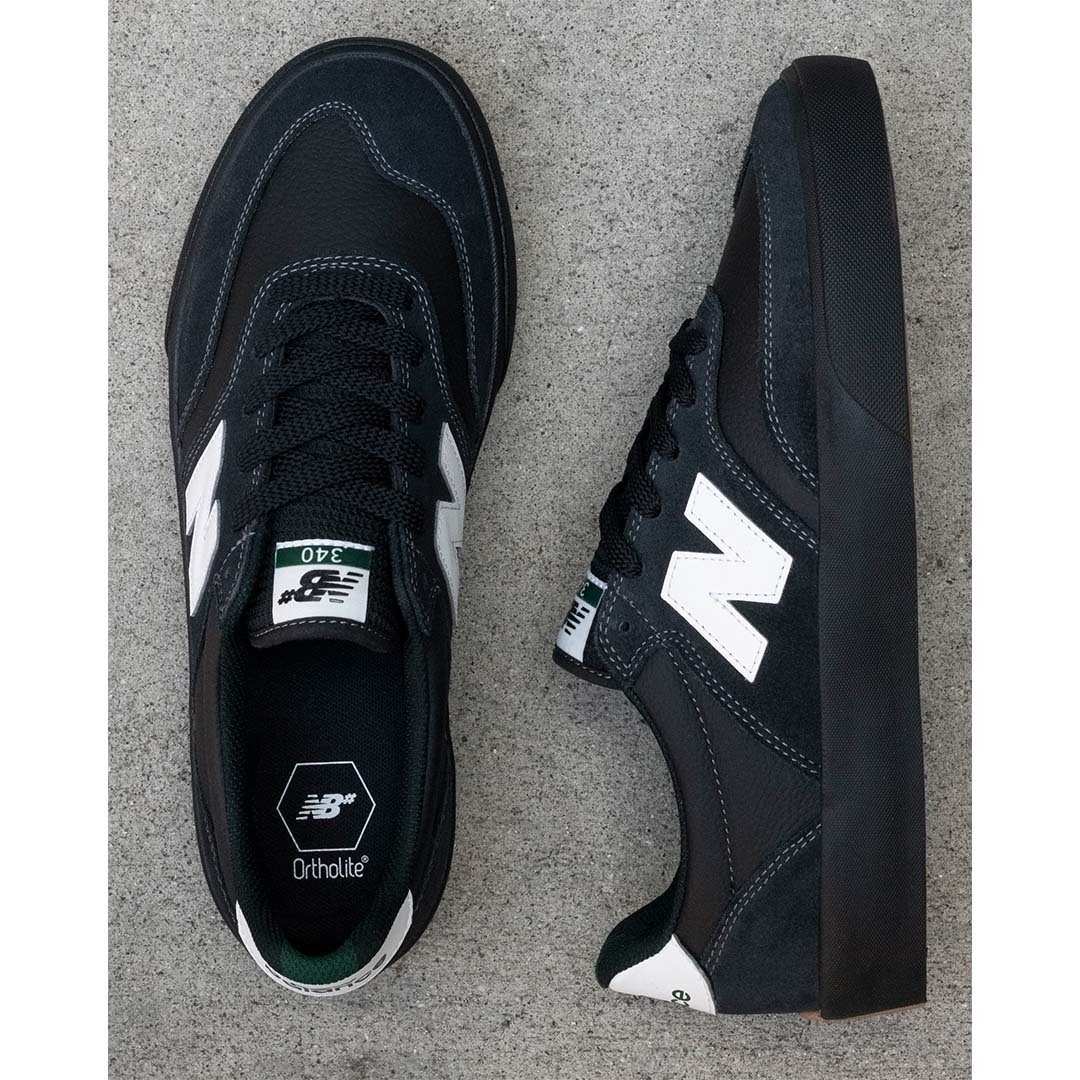 New Balance Numeric 340 Black/Black